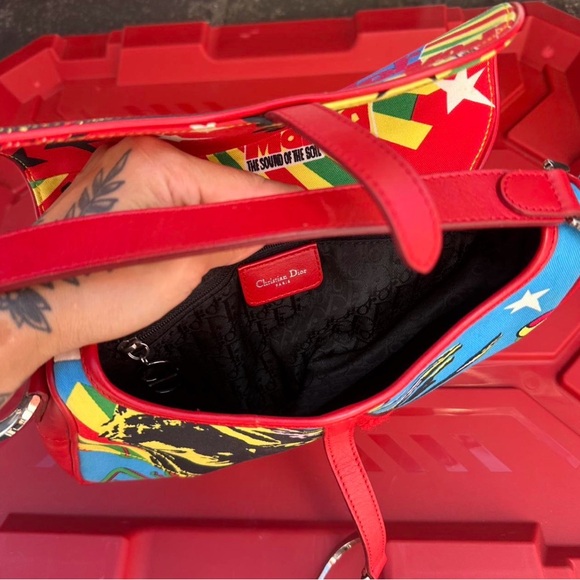 Vintage John Galliano Christian Dior 2003 Mania Saddle Bag - Picture 7 of 8